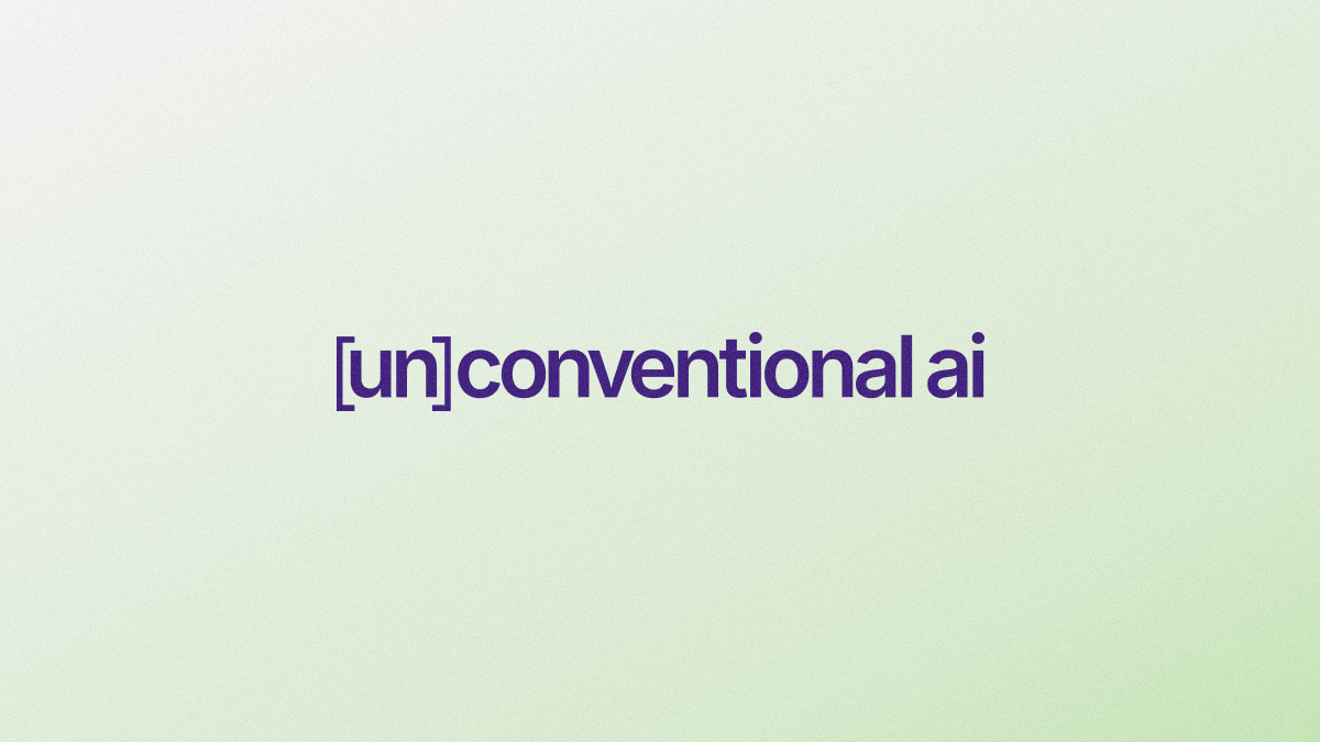 Unconventional AI's website preview